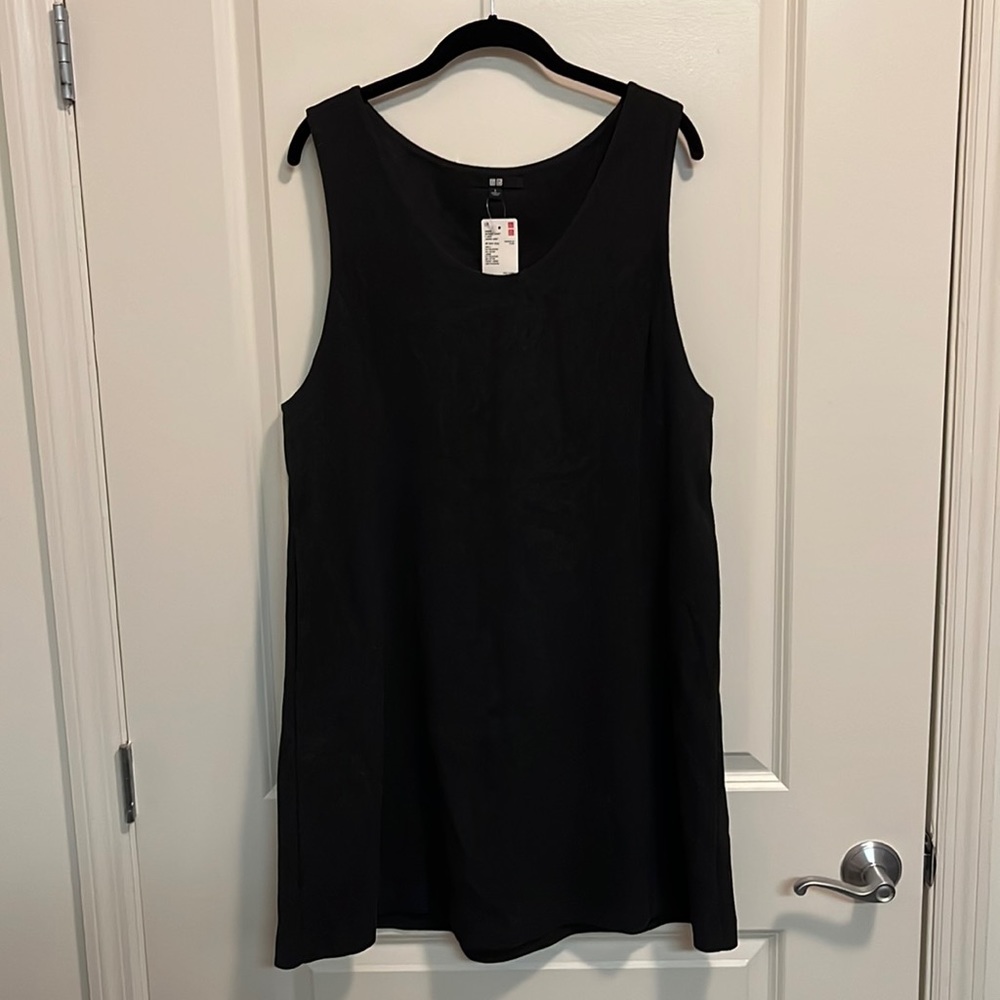 NWT Uniqlo Brushed Jersey U Neck Jumper Skirt / Dress